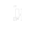 Bathroom wall lamps - Nowodvorski CELTIC Wall Mounted Max power 1x40W E14 IP44 Chrome 3346 - product 2