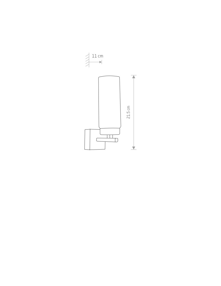 Bathroom wall lamps - Nowodvorski CELTIC Wall Mounted Max power 1x40W E14 IP44 Chrome 3346 - product kolory-swiatla.pl 2