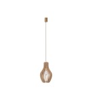 Pendant lamps - Nowodvorski IKA A Suspended Ceiling Max power 60W E27 Natural wood 4171 - product 1
