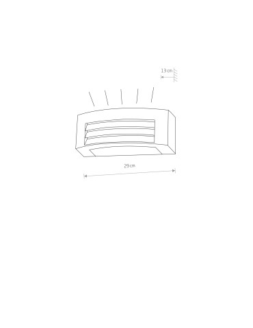 Nowodvorski ORINOKO Outdoor Wall Mounted Max power 1x20W E27 IP44 Graphite 4387 - product 2