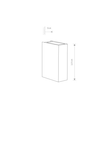 Nowodvorski DRAS LED Zewnętrzna Ścienna Natynkowa Max moc 2x3W LED IP54 Grafitowy 4442 - produkt 2