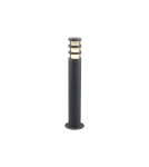 Standing garden lamps - Nowodvorski NORIN Outdoor Max power pole 1x20W E27 IP44 Graphite 4446 - product 1