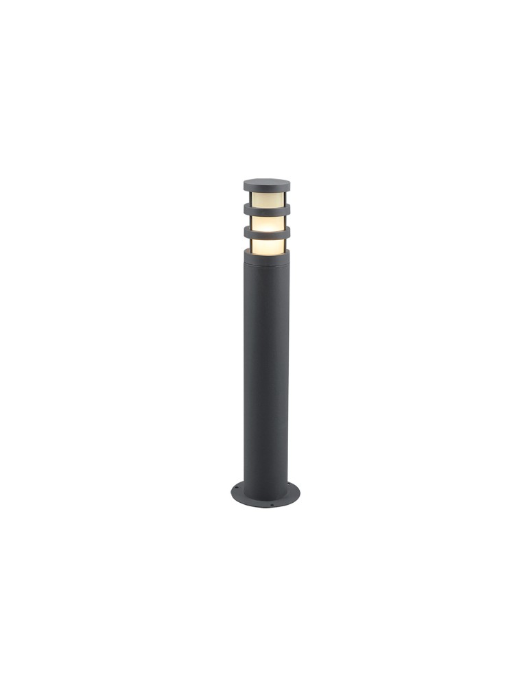 Standing garden lamps - Nowodvorski NORIN Outdoor Max power pole 1x20W E27 IP44 Graphite 4446 - product kolory-swiatla.pl 1