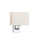 Wall lamps with lampshade - Nowodvorski HOTEL Wall lamp Max power 1x60W E27 Ecru 4730 - product 1