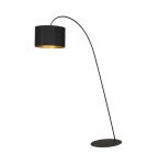 Floor lamps with lampshade - Nowodvorski ALICE L Floor Max power 1x60W E27 Black 4963 - product 1