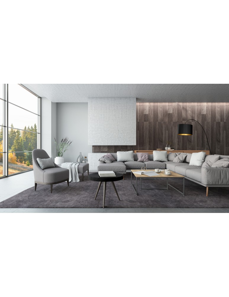 Floor lamps with lampshade - Nowodvorski ALICE L Floor Max power 1x60W E27 Black 4963 - product kolory-swiatla.pl 3