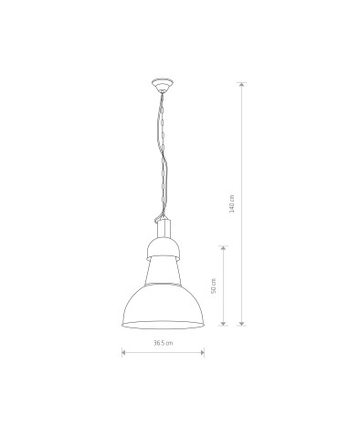 Nowodvorski HIGH-BAY Sufitowa Wisząca Max moc 1x60W E27  Czarny 5067 - produkt 2