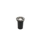 Overhead and ground lights - Nowodvorski PAOLI Outdoor Max power 1x10W GU10 IP67 Silver 9554 - product 1