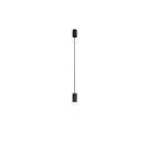 Glass pendant lamps - Nowodvorski CYLINDER S Ceiling Pendant Max wattage 10W only LED GU10 Transparent 7866 - product 1