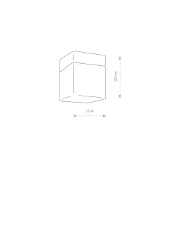 Nowodvorski SIS Ceiling Plafond Max moc 1x40W G9 IP44 Black 8054 - product 2