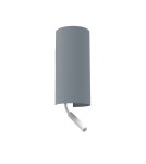 Reading wall lamps - Nowodvorski VELERO Wall lamp with switch Max wattage 40W,10W only LED E27, G9 Grey 7984 - product 1