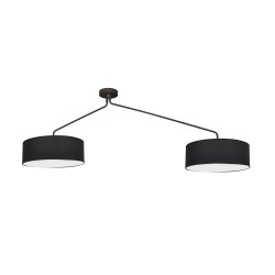 Nowodvorski FALCON Sufitowa Plafon/Przysufitowa Max moc 25W only LED E27  Czarny 7950