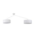 Pendant lamps with lampshade - Nowodvorski FALCON Ceiling Plafond/Suspended Max wattage 25W only LED E27 White 7951 - product 1