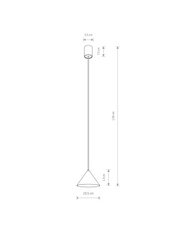 Nowodvorski ZENITH S Sufitowa Wisząca Max moc 1 x 35W GU10  Zielony 7998 - produkt 2