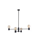 Loft chandeliers - Nowodvorski RADIUS Suspended Ceiling Max power 4x60W E27 Black 7931 - product 1