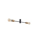 Loft ceiling lamps - industrial - Nowodvorski ROTOR Ceiling Plafond Max power 2x60W E27 Black 7934 - product 1