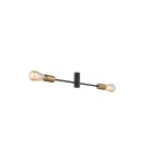 Loft ceiling lamps - industrial - Nowodvorski ROTOR Ceiling Plafond Max power 2x60W E27 Black 7934 - product 2