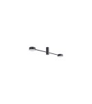 Loft ceiling lamps - industrial - Nowodvorski ORBIT Ceiling Plafond Max power 2x8W GX53 Black 7943 - product 1