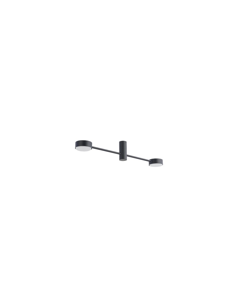 Loft ceiling lamps - industrial - Nowodvorski ORBIT Ceiling Plafond Max power 2x8W GX53 Black 7943 - product kolory-swiatla.pl 1