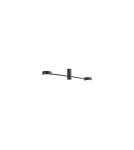 Loft ceiling lamps - industrial - Nowodvorski ORBIT Ceiling Plafond Max power 2x8W GX53 Black 7943 - product 2