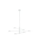 Pendant lamps - Nowodvorski ORBIT Suspended Ceiling Max power 6x8W GX53 White 7942 - product 1