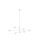 Pendant lamps - Nowodvorski ORBIT Suspended Ceiling Max power 6x8W GX53 White 7942 - product 2