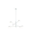 Pendant lamps - Nowodvorski ORBIT Suspended Ceiling Max power 6x8W GX53 White 7942 - product 4
