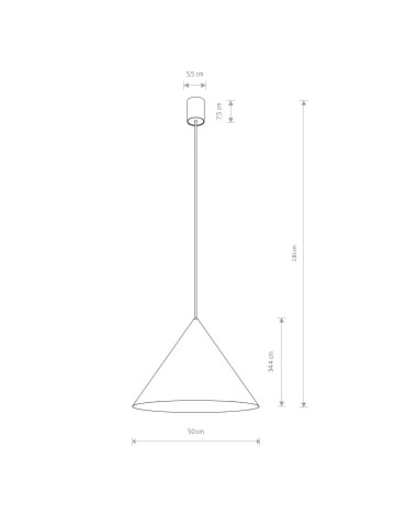 Nowodvorski ZENITH L Suspended Ceiling Max wattage 35W GU10 Black 8005 - product 2