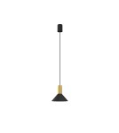 Pendant lamps - Nowodvorski HERMANOS Ceiling Pendant Max wattage 10W only LED GU10 Black 8103 - product 1
