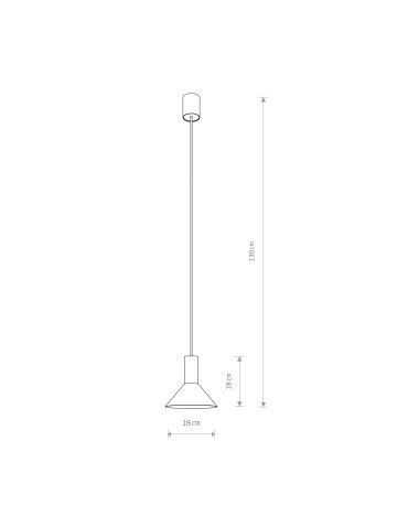 Nowodvorski HERMANOS Ceiling Pendant Max wattage 10W only LED GU10 Black 8103 - product 2