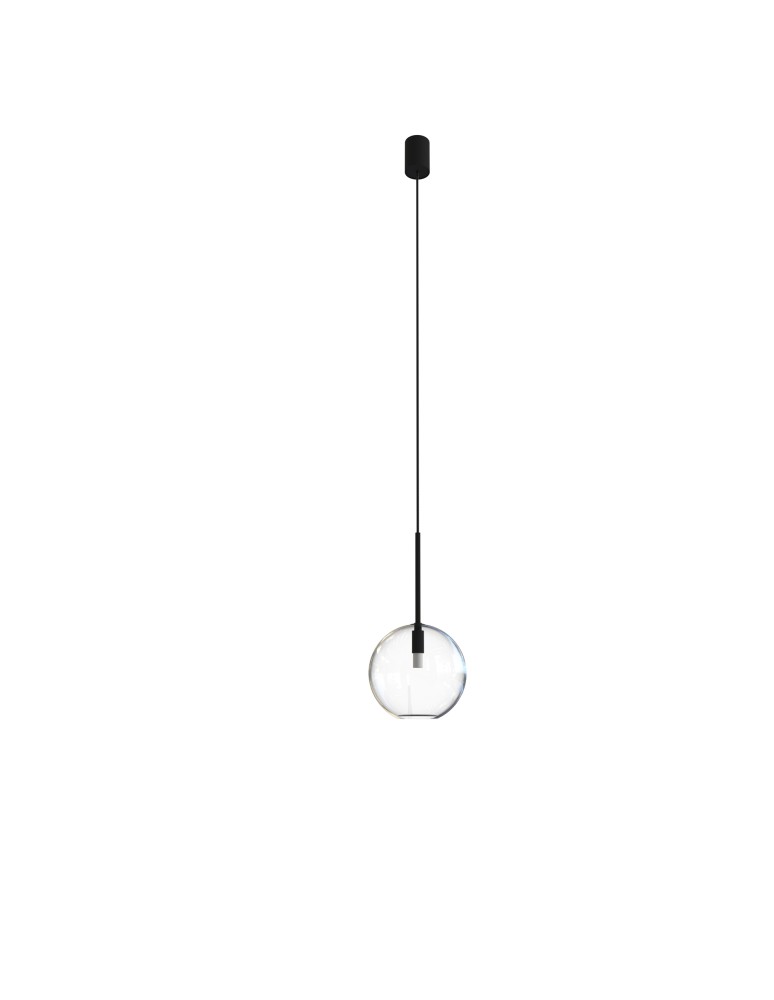Pendant lamps spheres - Nowodvorski SPHERE S Ceiling Pendant Max power 10W G9 Transparent 7847 - product kolory-swiatla.pl 2