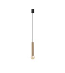 Pendant lamps - Nowodvorski BATON Pendant Ceiling Max power 10W only LED E27 Brass 7851 - product 1