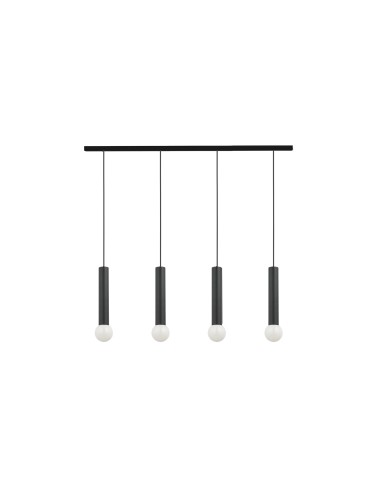 Nowodvorski BATON Sufitowa Wisząca Max moc 10W only LED E27 Czarny 7854