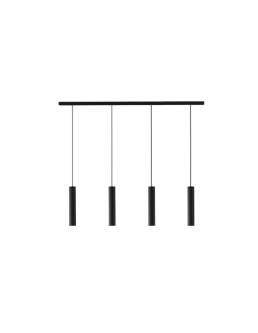 Nowodvorski BATON Sufitowa Wisząca Max moc 10W only LED E27 Czarny 7854 - produkt 2