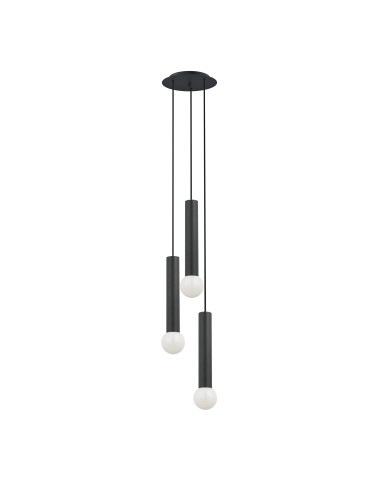 Nowodvorski BATON Pendant Ceiling Max wattage 10W only LED E27 Black 7856