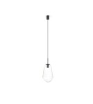 Glass pendant lamps - Nowodvorski PEAR M Pendant Ceiling Max power 40W E27 Transparent 7798 - product 2