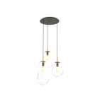 Triple pendant lamps - Nowodvorski PEAR Ceiling Pendant Max power 40W E27 Transparent 7794 - product 3