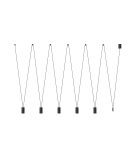Pendant lamps - Nowodvorski MORE EYE Ceiling Pendant Max power 10W only LED GU10 Black 7825 - product 1