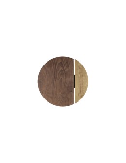 Nowodvorski SUN LED Wall lamp with switch Max power 15W LED Dark wood 7651