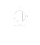 Wall lamps - Nowodvorski SUN LED Wall lamp with switch Max power 15W LED Dark wood 7651 - product 2