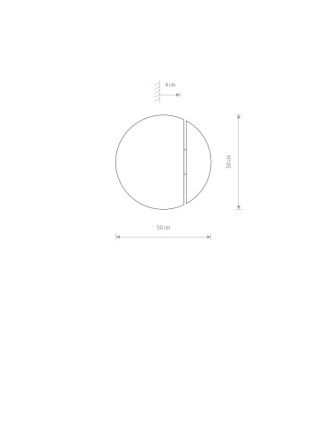 Nowodvorski SUN LED Ścienna Kinkiet z włącznikiem Max moc 15W LED  Ciemne drewno 7651 - produkt 2
