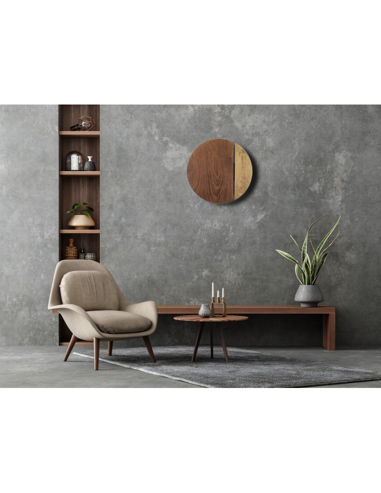 Wall lamps - Nowodvorski SUN LED Wall lamp with switch Max power 15W LED Dark wood 7651 - product kolory-swiatla.pl 4