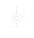 Wooden wall lamps - Nowodvorski SUNSET A Wall lamp with switch Max wattage 8W GX53 Dark wood 7653 - product 2