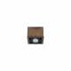 Nowodvorski BOX ANTIQUE ES111 Spot Natynkowa Max moc 75W GU10 Ciemne drewno 7648