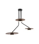 Pendant lamps - Nowodvorski DISK Ceiling Plafond Max power 8W GX53 Black 7644 - product 2
