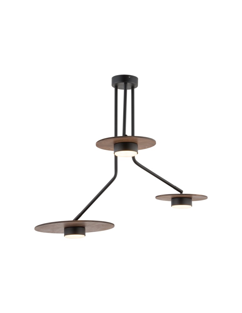 Pendant lamps - Nowodvorski DISK Ceiling Plafond Max power 8W GX53 Black 7644 - product kolory-swiatla.pl 2