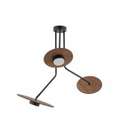 Pendant lamps - Nowodvorski DISK Ceiling Plafond Max power 8W GX53 Black 7644 - product 3