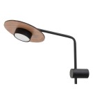 Cantilever wall lamps - Nowodvorski DISK Wall Wall lamp Max power 8W GX53 Black 7645 - product 1