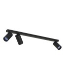 Spotlight ceiling lamps - Nowodvorski MONO Spotlight/Spot Max wattage 10W only LED GU10 Black 7842 - product 1