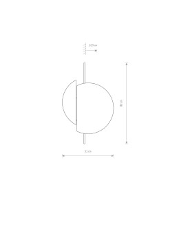 Nowodvorski SUNSET C Ścienna Kinkiet z włącznikiem Max moc 8W GX53  Ciemne drewno 7654 - produkt 2